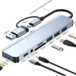 8 in 1 USB C Hub